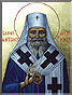 St.Antony, egg trempera on wood