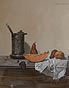 pears and tin, oil on canvas